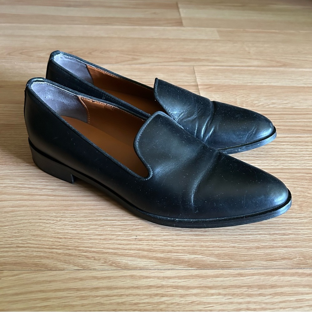 Everlane Black Leather Modern Loafer Women’s 10